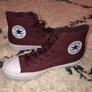 High top converse with lunarlon sole